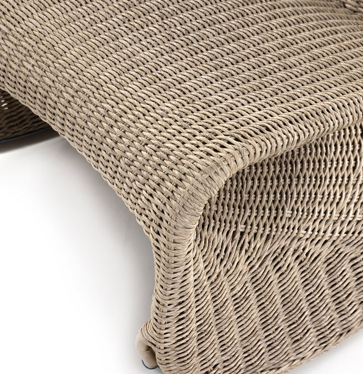 Portia Outdoor Rocking Chair Vintage White