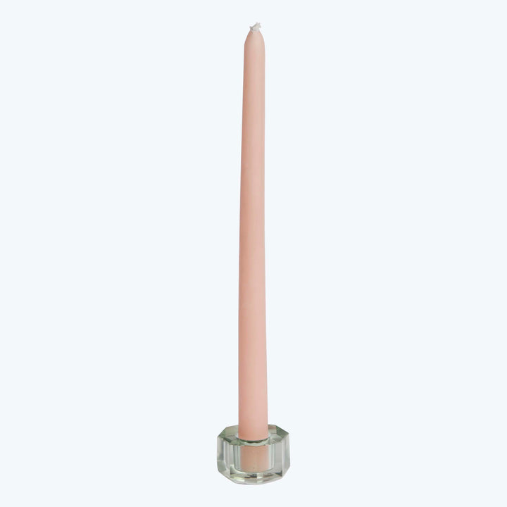 Aura Crystal Candle Holder Olive