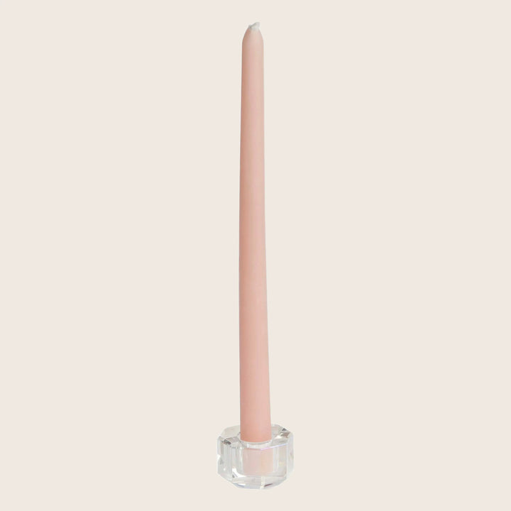Aura Crystal Candle Holder Iridescent