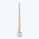 Aura Crystal Totem Candle Holder Butter Pink