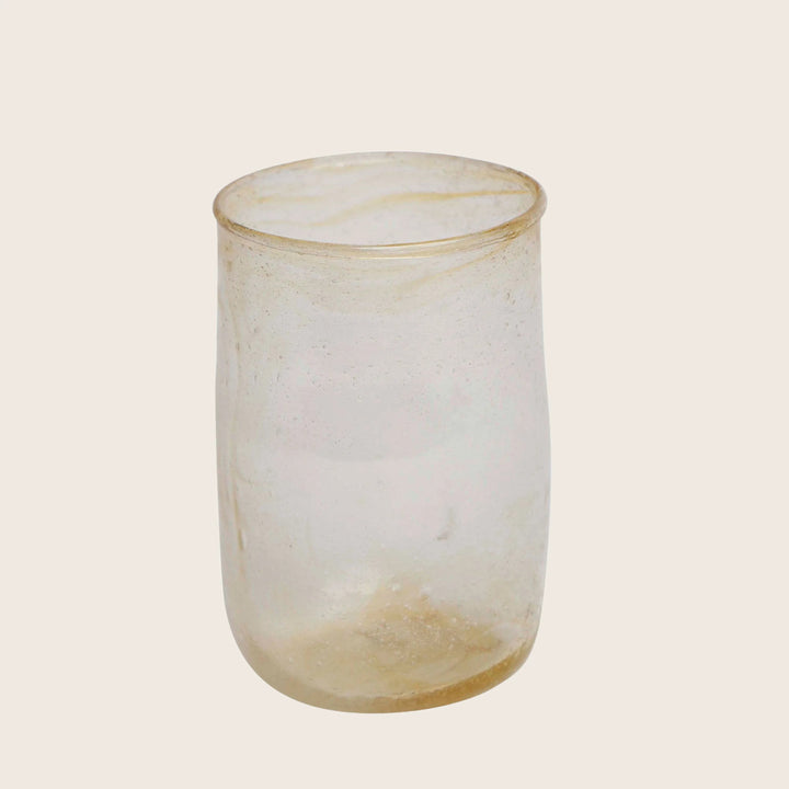 Recycled Glass Opal Tumbler Small / Opal Gold