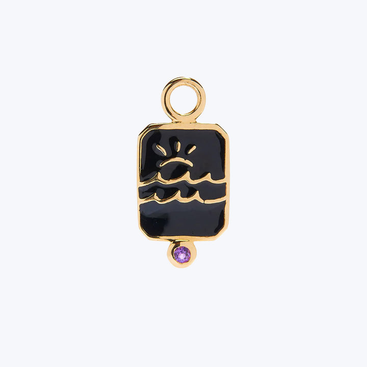 Fine Zodiac Charm Aquarius