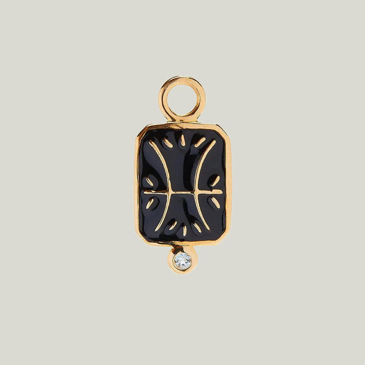Fine Zodiac Charm Pisces