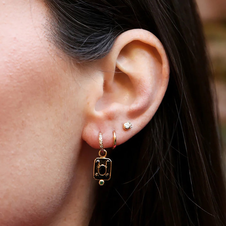 Fine Zodiac Charm Taurus