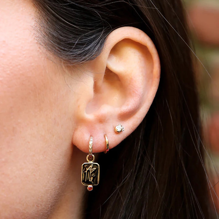 Fine Zodiac Charm Capricorn