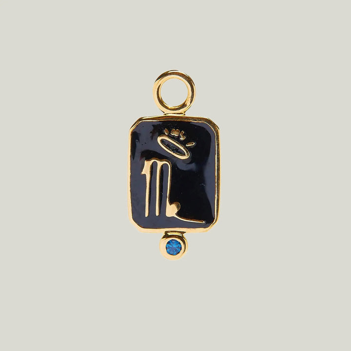 Fine Zodiac Charm Virgo