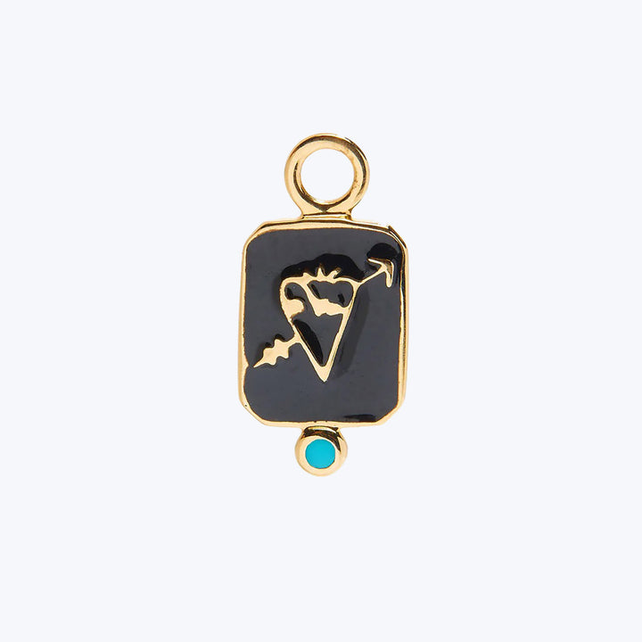 Fine Zodiac Charm Sagitarius
