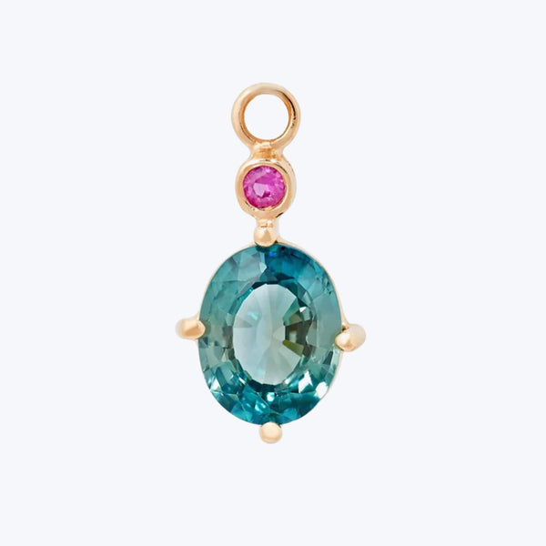 Alice Charm with Blue Topaz Default Title