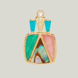 The Deco Charm with Abalone Default Title