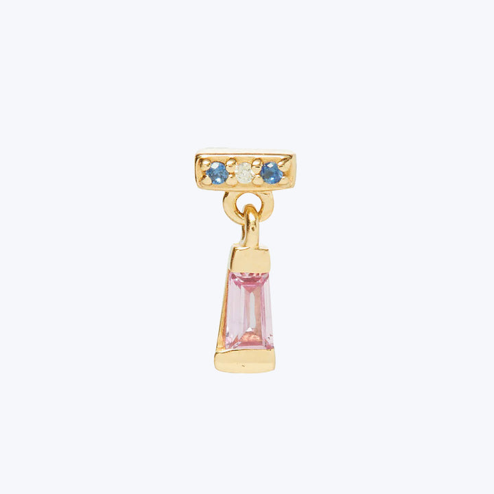 The Pink Sapphire Sway Stud Default Title