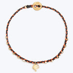 Easygoing Diamond Shroom Charm Bracelet in Black & Neon Red Default Title