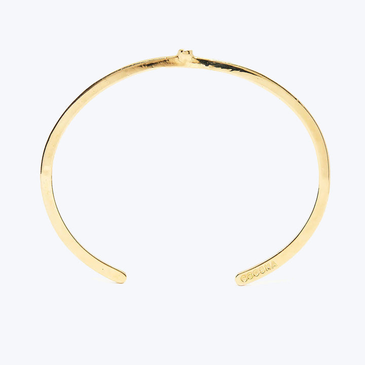 Diamond Bezel Cuff Default Title