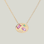 Pink Night Market Signet Necklace Default Title