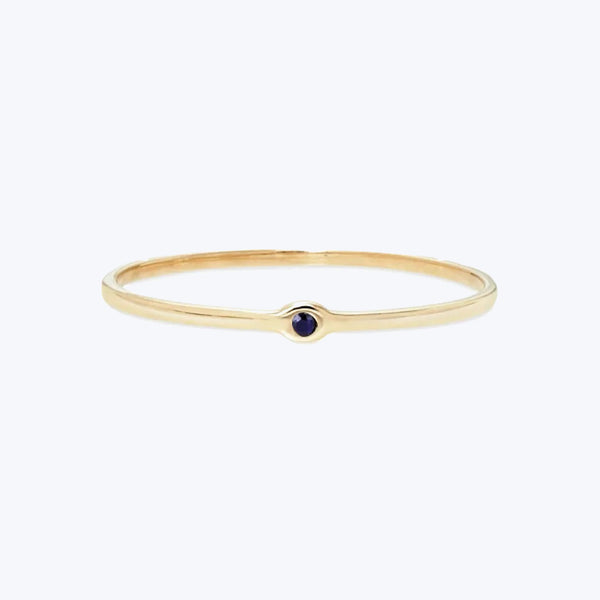 Memory Ring with Blue Sapphire Default Title