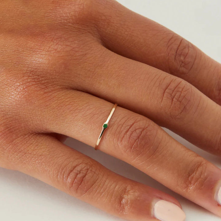 Memory Ring with Emerald Default Title
