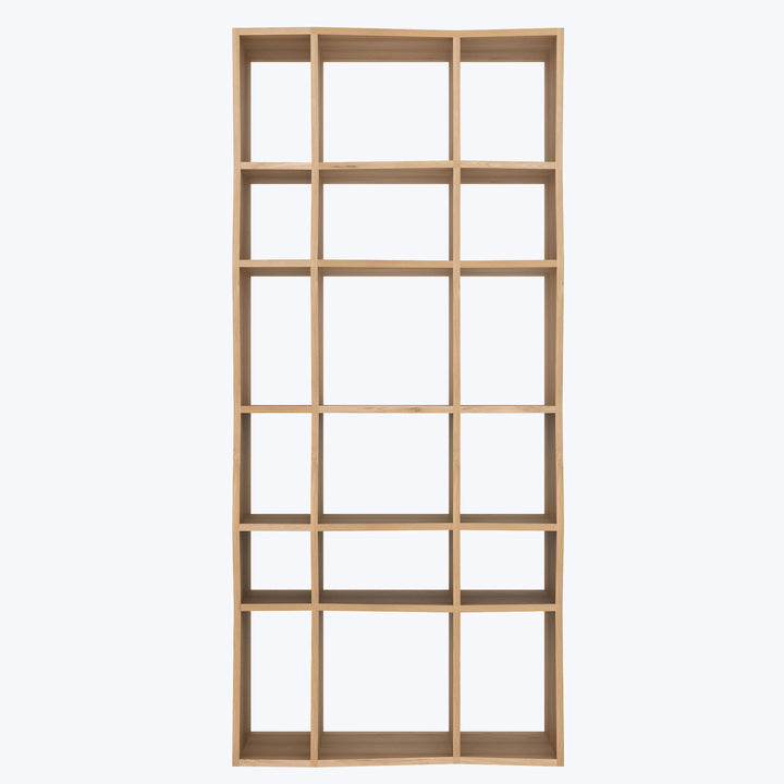 Oak Mosaic Bookcase 37"