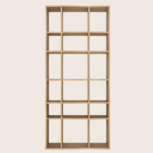 Oak Mosaic Bookcase 37"