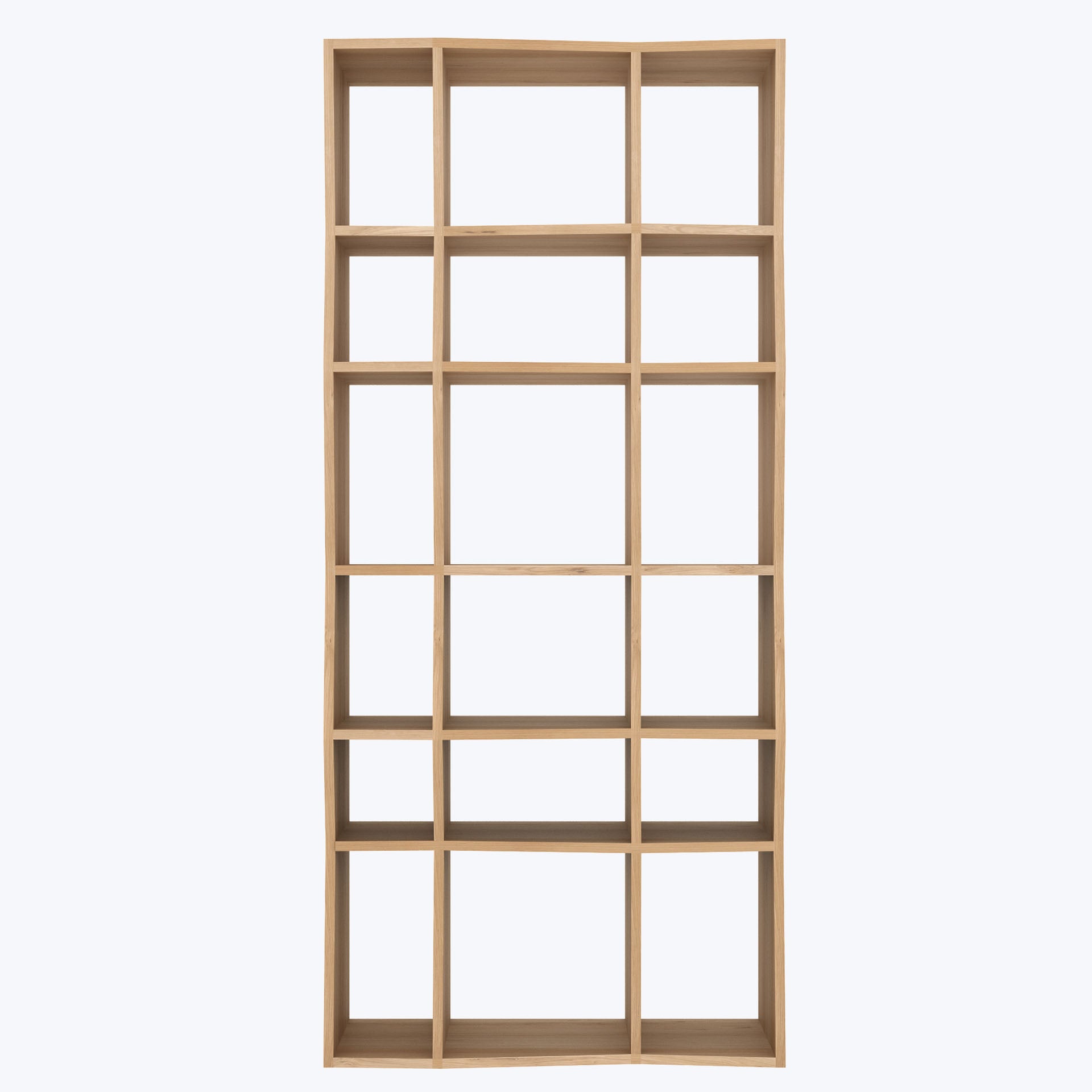 Oak Mosaic Bookcase 37"