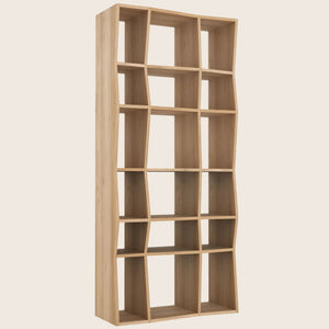 Oak Mosaic Bookcase 37" - hover