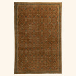 Gold Traditional Wool Rug - 11'7" x 18'1"