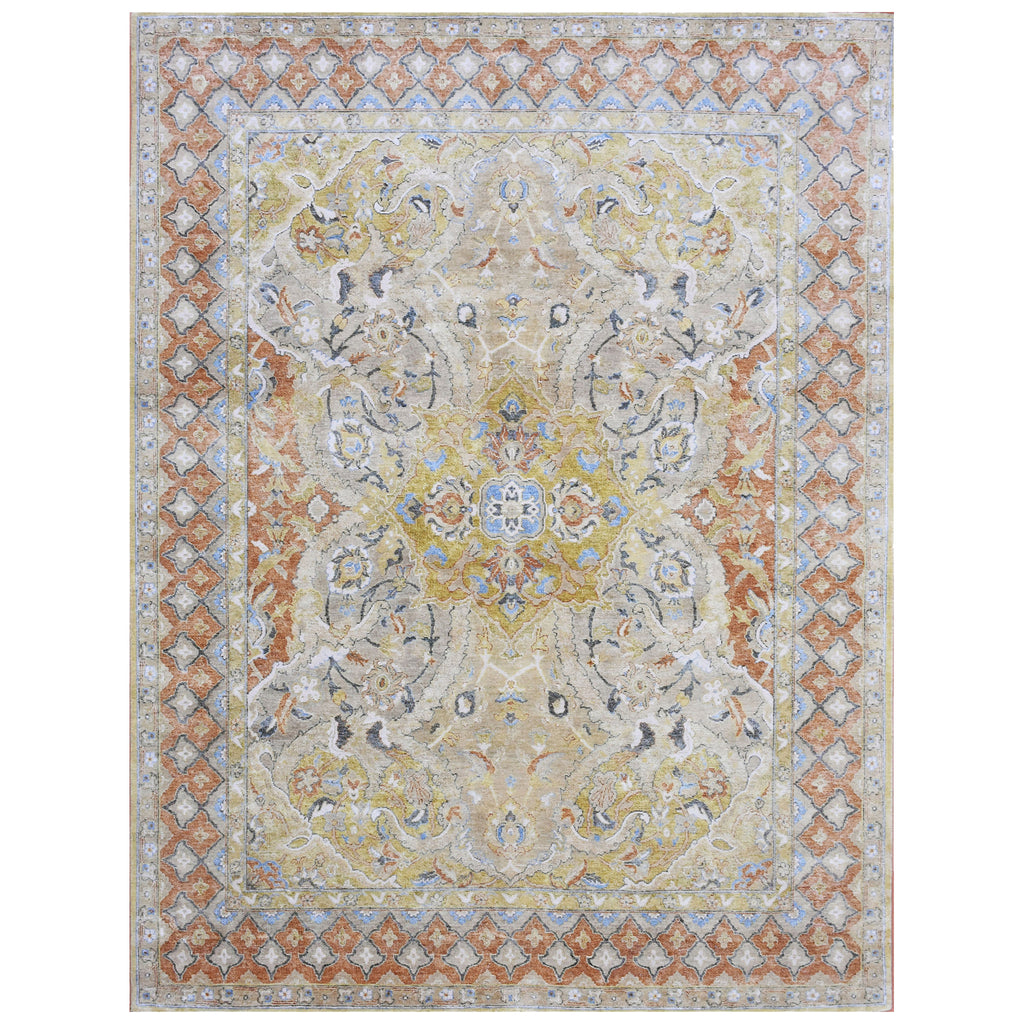 Traditional Silk Rug - 8' x 10'6" Default Title