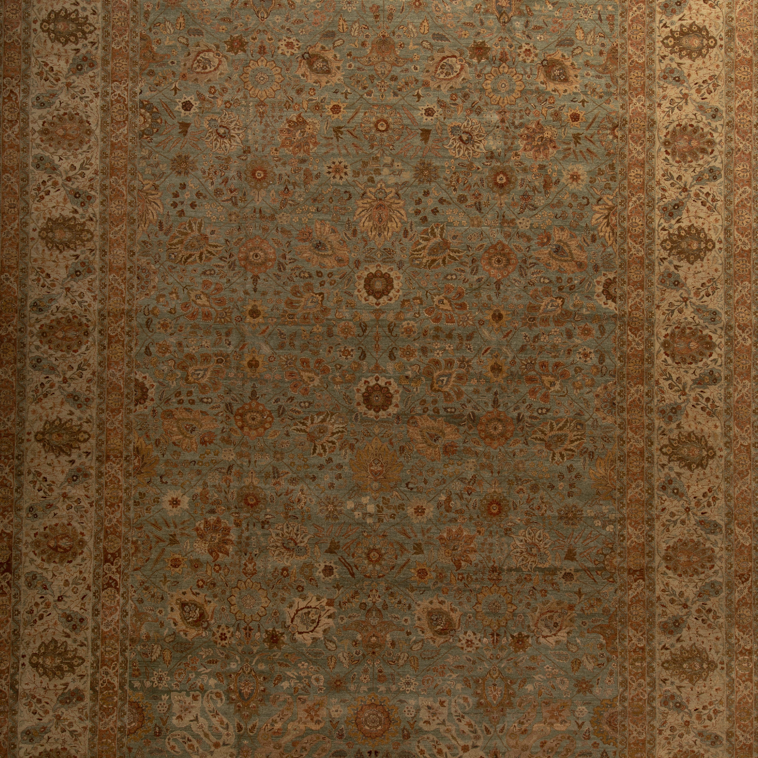 Tabriz Style Oversized Rug - 14'7" x 21'10" Default Title