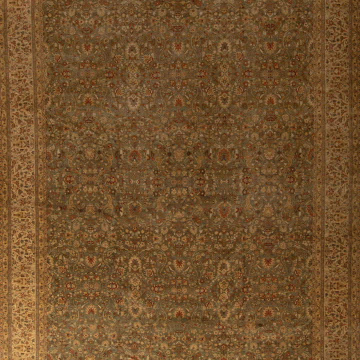 Camel Traditional Wool Rug - 12'2" x 17'