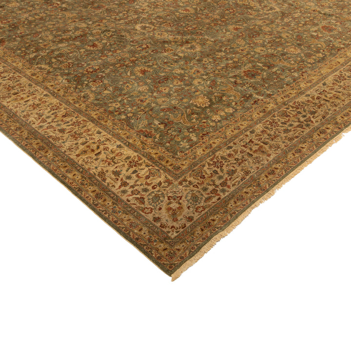 Camel Traditional Wool Rug - 12'2" x 17'
