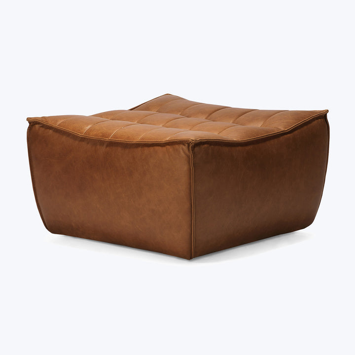 Sectional Ottoman Old Saddle