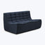 Sectional Loveseat Graphite