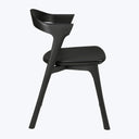 Leather Bok Side Chair