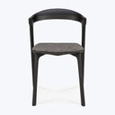 Upholstered Bok Side Chair Gray