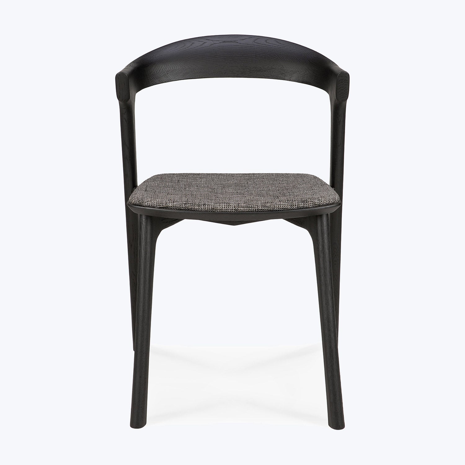 Upholstered Bok Side Chair Gray