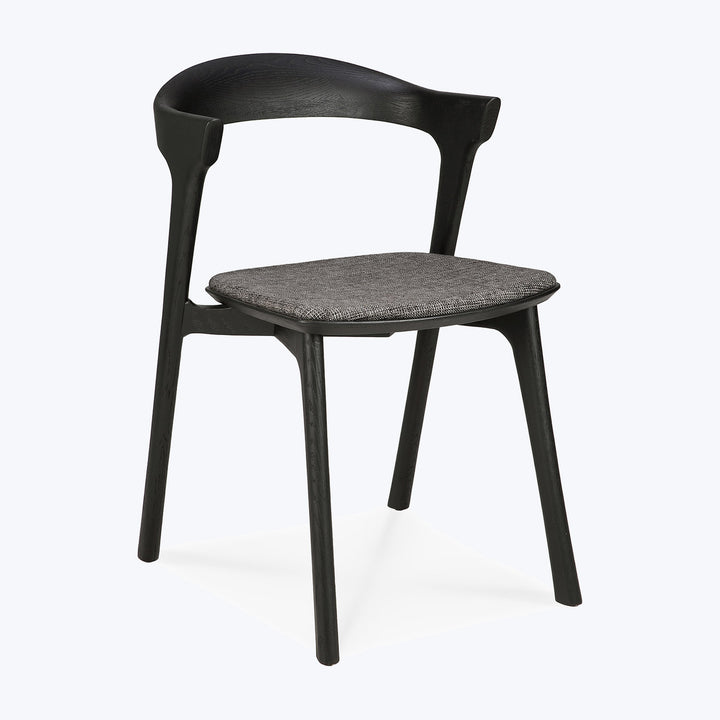 Upholstered Bok Side Chair Gray