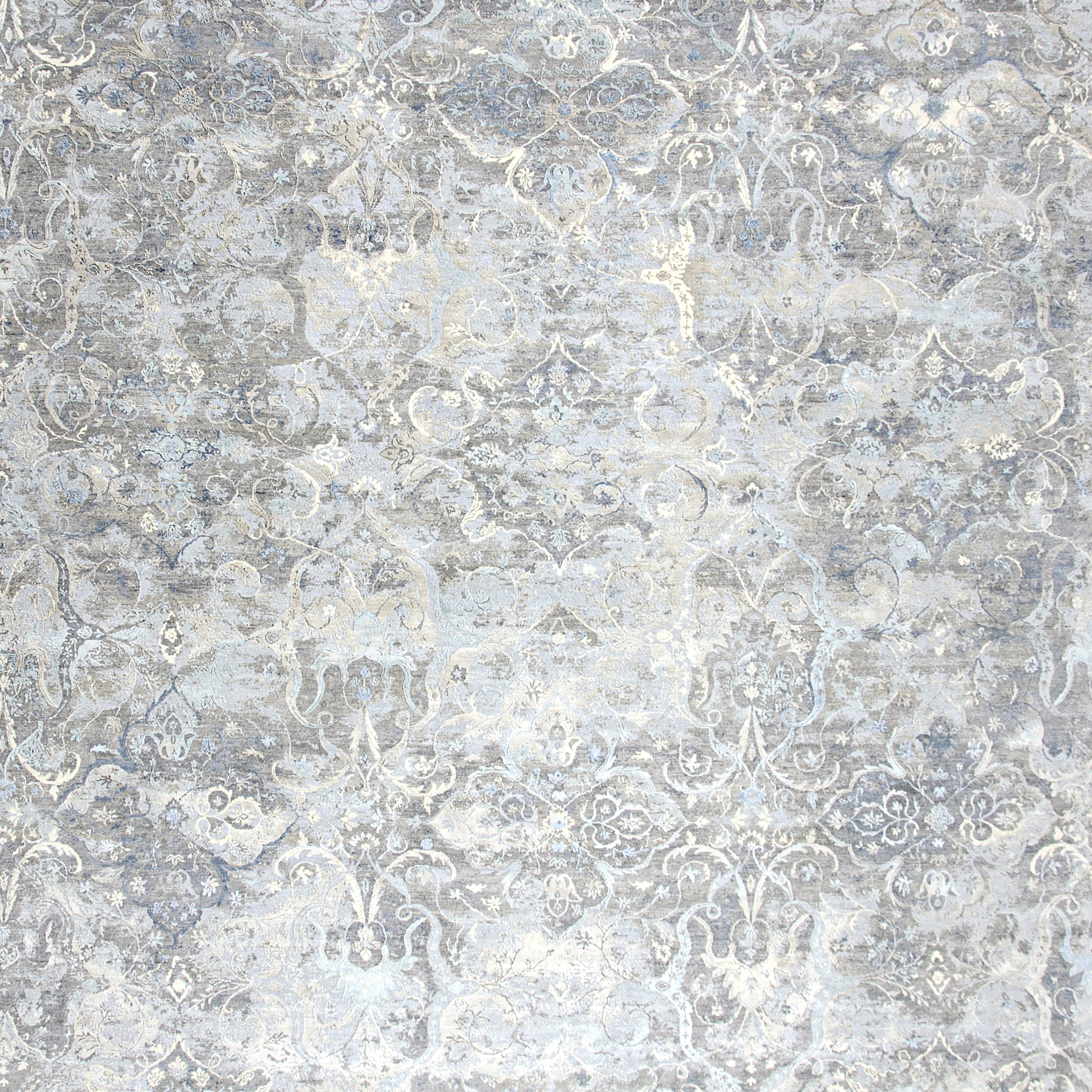 Transitional Wool & Silk Rug - 10' x 14'1" Default Title