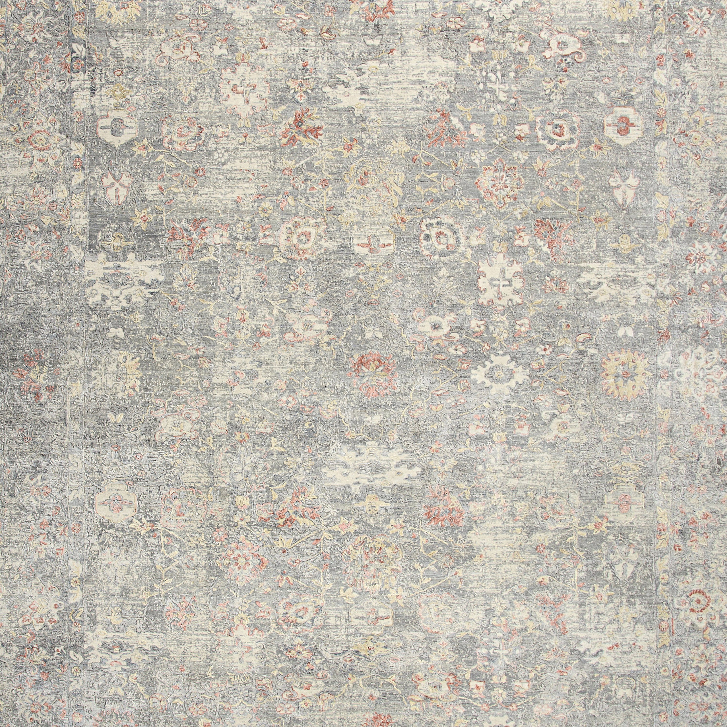 Transitional Wool & Silk Rug - 8'11" x 12'2" Default Title