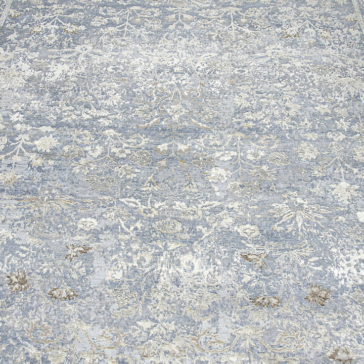 Transitional Wool & Silk Rug - 9'11" x 14'1" Default Title