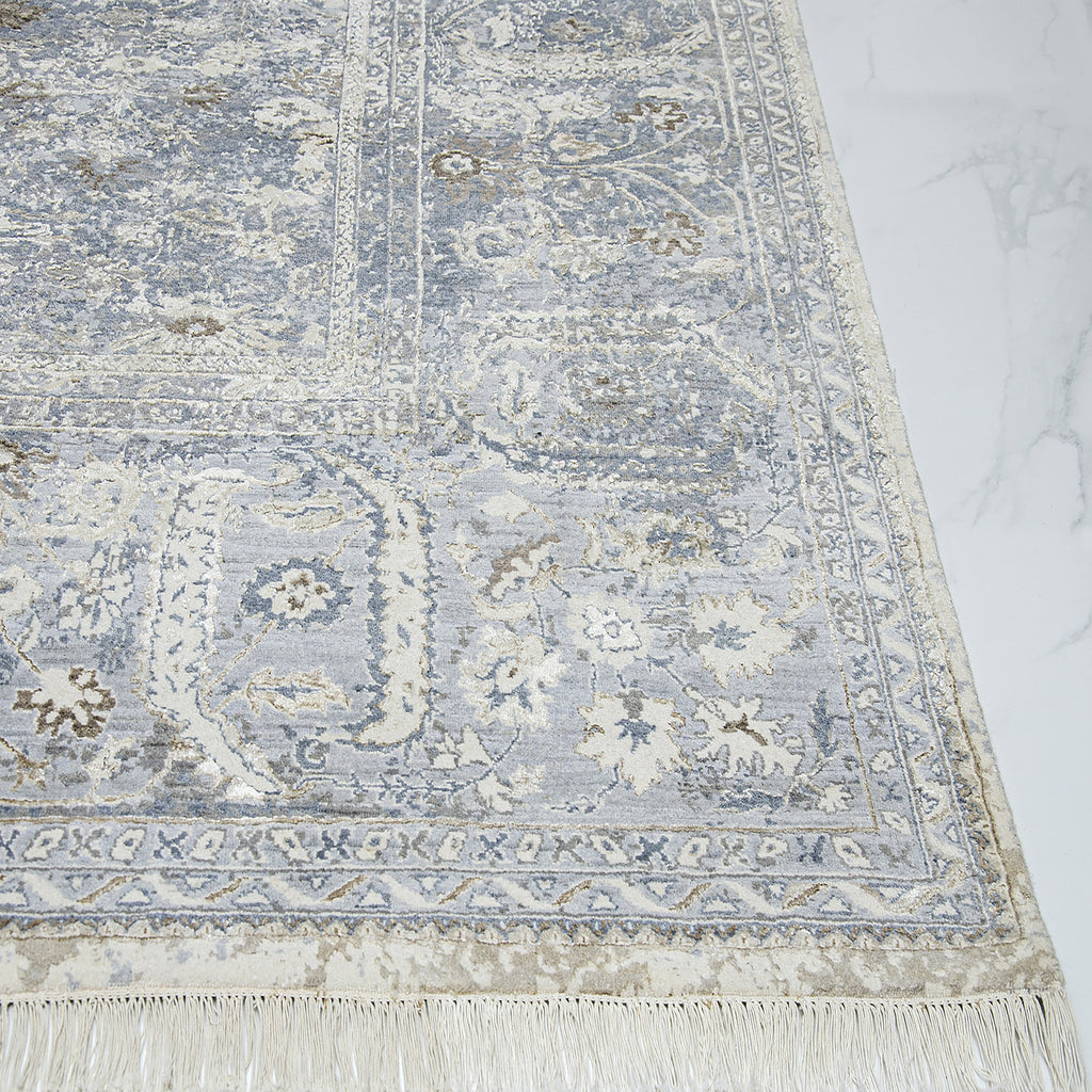 Transitional Wool & Silk Rug - 9'11" x 14'1" Default Title