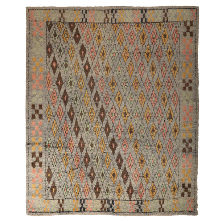 Vintage Moroccan Rug - 14'11" x 13'2" Default Title