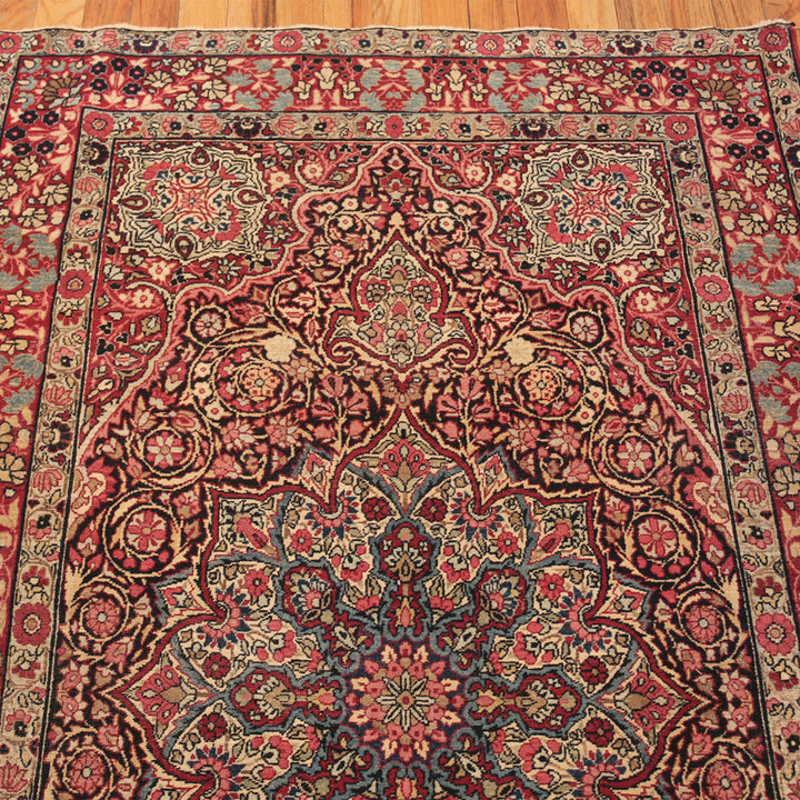 Vintage Kerman Rug - 4'5" x 7'3" Default Title
