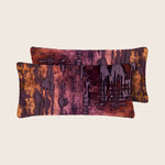 Mini Brushstroke Velvet Pillows, Set of 2