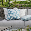 Checkmate Indoor/Outdoor Pillow, Harbor 21"x21"x5"