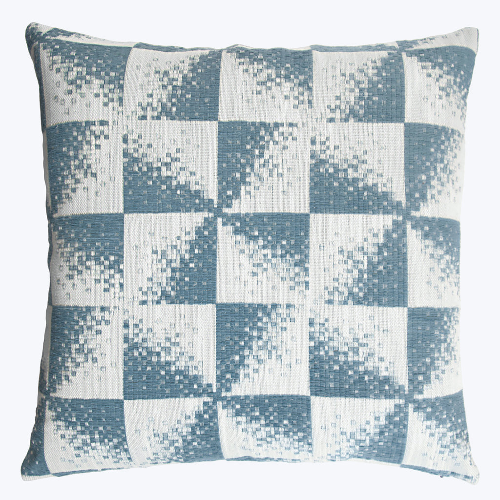 Checkmate Indoor/Outdoor Pillow, Harbor 21"x21"x5"