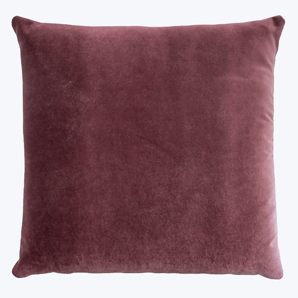 Coral Reef Velvet Pillow, Burgundy Default Title