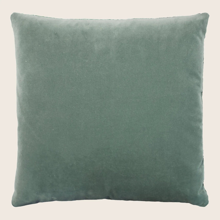 Coral Reef Velvet Pillow, Kelp Default Title