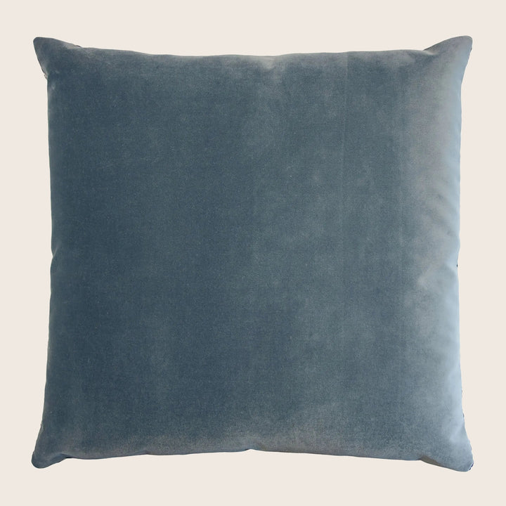 Coral Reef Velvet Pillow, Lichen