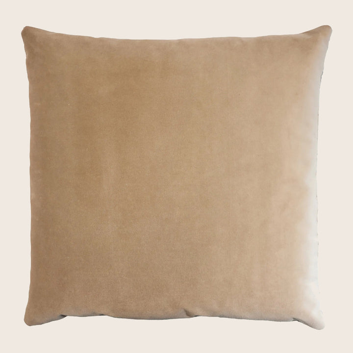 Coral Reef Velvet Pillow, Sunstone