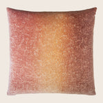 Coral Reef Velvet Pillow, Sunstone