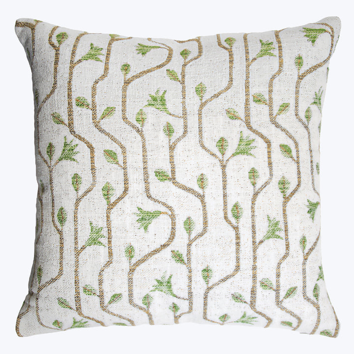 Craftsman Indoor/Outdoor Pillow, Avocado 21"x21"x5"