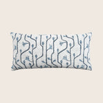 Craftsman Indoor/Outdoor Lumbar Pillow, Navy